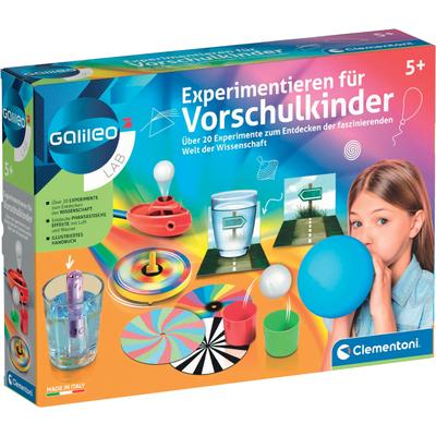 Experimentierkasten CLEMENTONI "Galileo Lab, Experimentieren für Vorschulkinder", bunt, Experimentierkästen, Kinder, Made in Europe