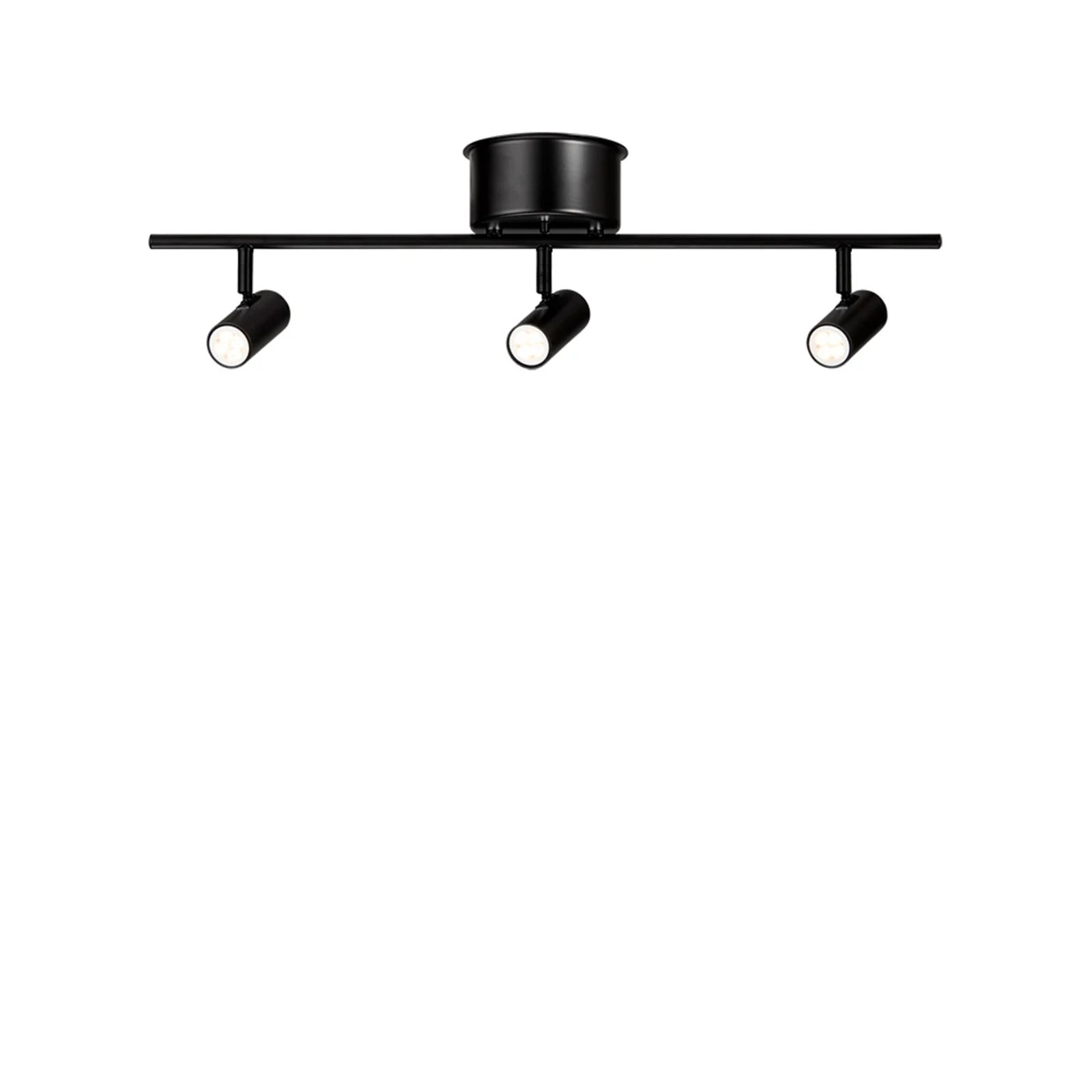 Belid Cato 3 Plafondlamp - Mat Zwart