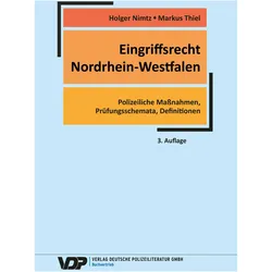 Eingriffsrecht Nordrhein-Westfalen, Fachbücher von Holger Nimtz, Markus Thiel