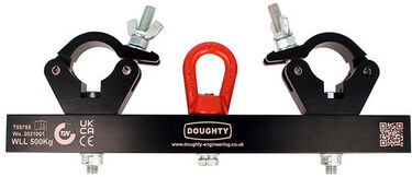 Doughty T55755 Hanging Truss Adapter B Schwarz