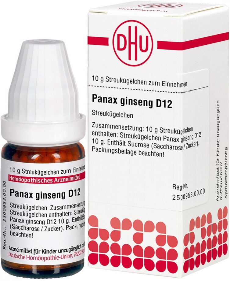 DHU Panax Ginseng D12 Globuli