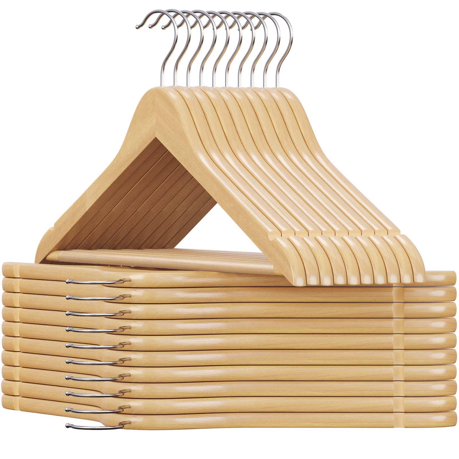 SONGMICS Kleiderbügel ahorn CRW001-20