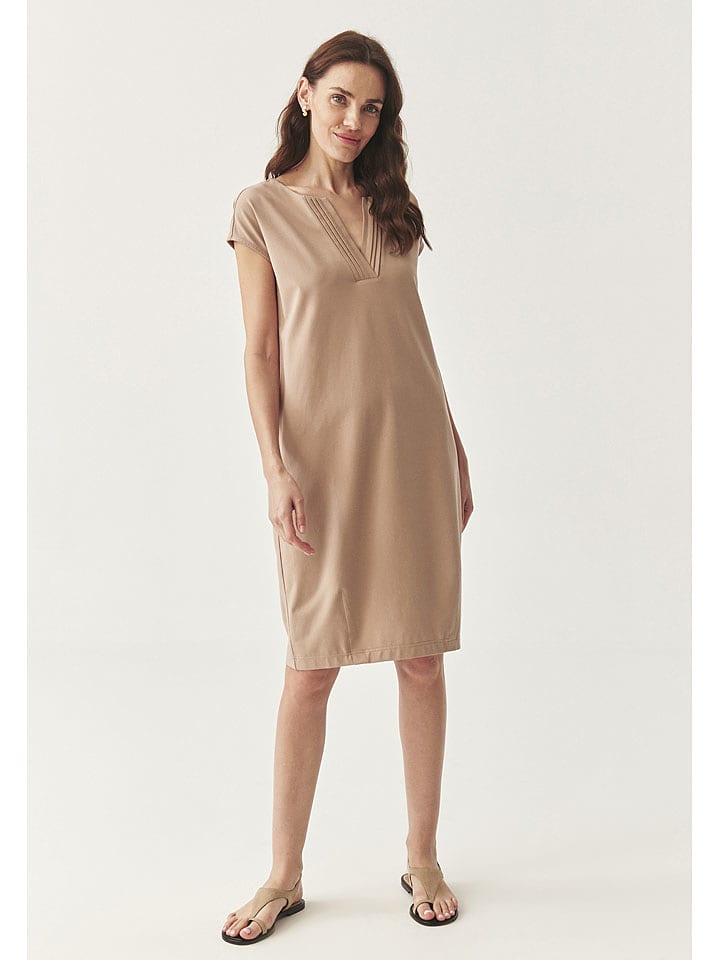 TATUUM Kleid in Beige - XXL