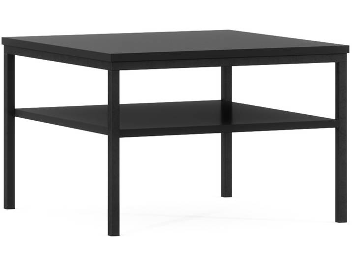 Couchtisch LANZZI 60x60cm, schwarz