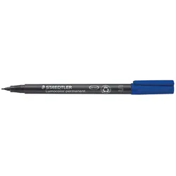 STAEDTLER Folienstift Lumocolor 0.4 mm, blau, permanent