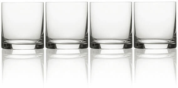 Mikasa Julie Set Of 4 15oz Double Old Fashioned Drinking Glasses