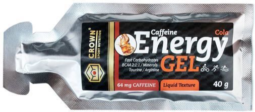Crown Sport Nutrition Energy Gel + Caffeine 40 gr Coke