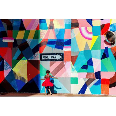Fototapete PAPERMOON "Photo-Art GLORIA SALGADO GISPERT, EINWEG", bunt, B:5m L:2,8m, Vlies, Tapeten