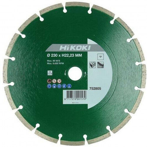 HiKOKI 752801 Disque segment diamant 115x22,2x7mm