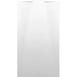 LAUFEN NIA Duschwanne, 1800x1000x38mm, Marbond, rechteckig, Bodeneinbau, Ablauf in Wand, H2110300000001, Farbe: Weiß