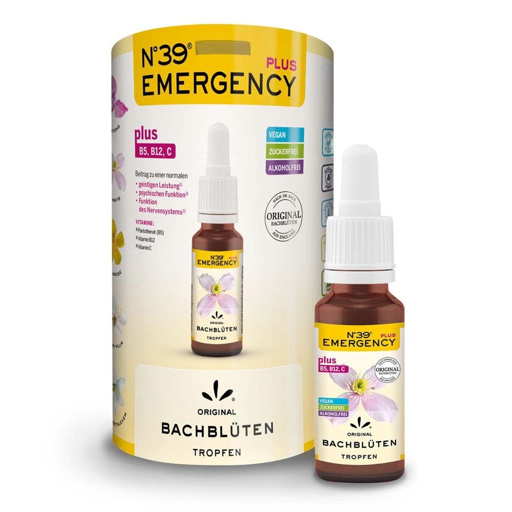 Bachblüten No.39 Emergency plus Tropf.z.Einnehmen 20 ml Tropfen zum Einnehmen