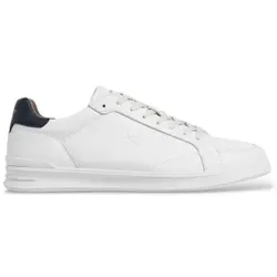 Hackett London für Herren. HMS200130 Weiße Brando Breaker Sneaker (40), Wohnung, Schnürsenkel, Lässig