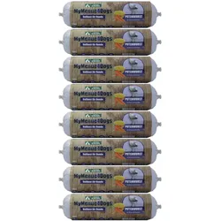 MyMenue4Dogs Hundefutter Putenwurst - 8x 800g