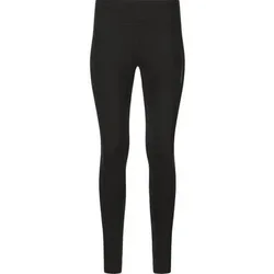 ENDURANCE Damen Tights Strong W Windblock Long Tights, Größe 44 in Schwarz Schwarz