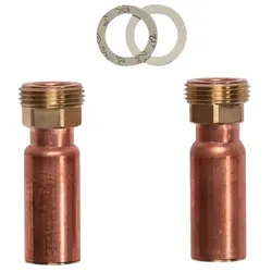 Vaillant Anschlussstutzen 0010039178 G1 (AG) auf Kupferrohr 28 mm 2 Stk.