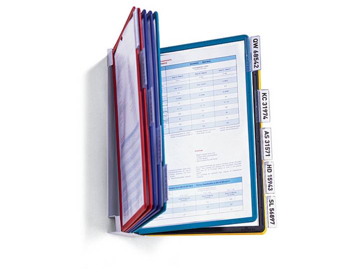 Durable Support mural Vario - 10 pochettes