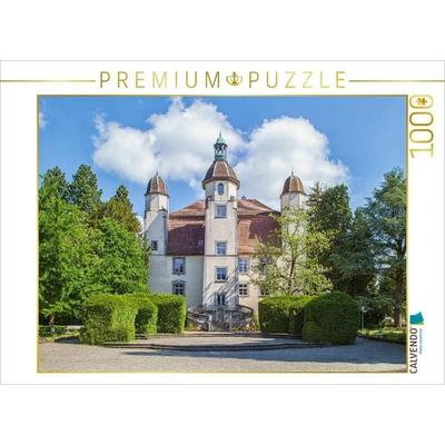 CALVENDO Puzzle Bad Säckingen mit Schloss Schönau | 1000 Teile Lege-Größe 64x48cm Foto-Puzzle für glückliche Stunden