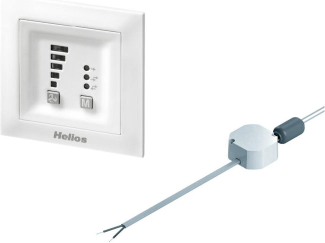 Helios Ventilatoren Kit de commande encastré EcoVent Verso KWL 45 STS-UP ; Helios-Preisser (03006)