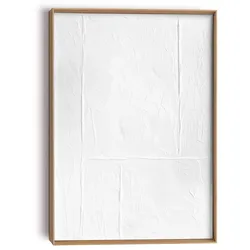 Bild SIMPLICITY (BHT 50x70x3 cm) - weiß - BHT 50x70x3 cm