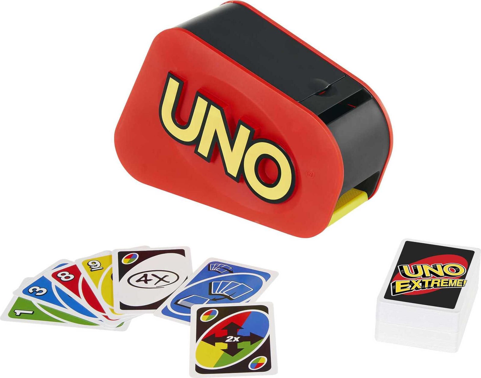 Mattel UNO Extreme Kaartspel met kaartmachine