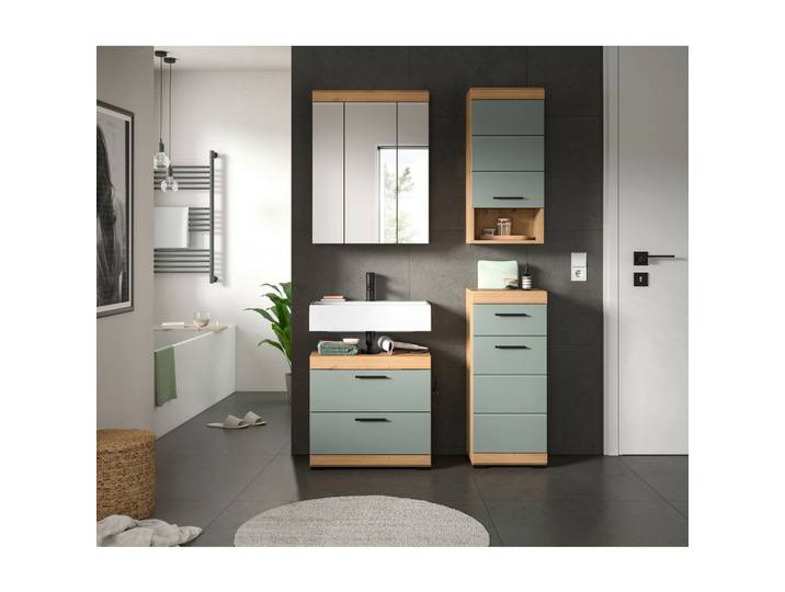 Badezimmer Scout 4-tlg. ca. 97 cm Salbeigrün