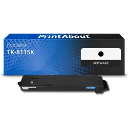 Toner kompatibel mit Kyocera TK-8115K - Schwarz