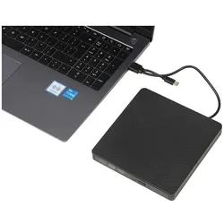 iBox IED03 (CD Brenner, CD Laufwerk, DVD Brenner, DVD Laufwerk), Optisches Laufwerk, Schwarz