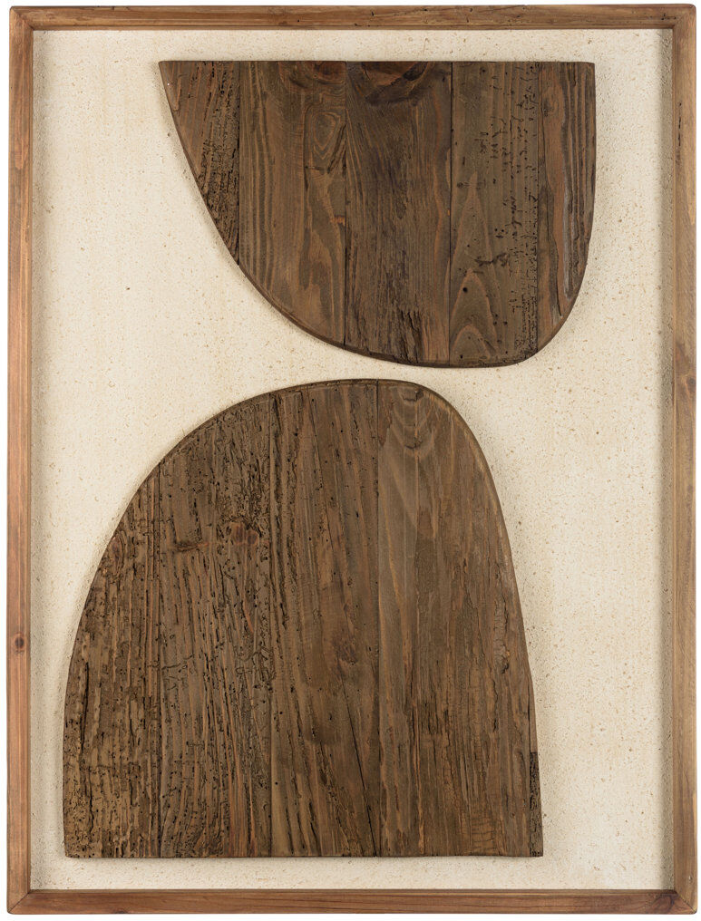 Union Rustic Frostburg Wall Décor White/Brown 82cm H