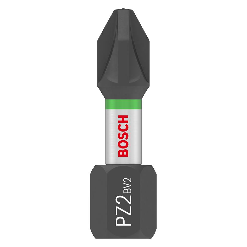 Bosch Professional Zubehör PRO Pozidriv Impact Bit, PZ2, 25 mm, 25-tlg. (2607002804)