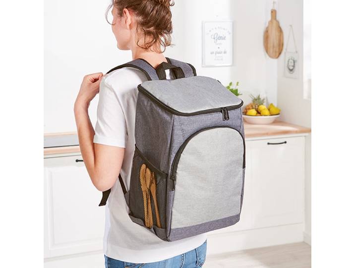 Sac à dos glacière isotherme 20 L gris Mathon