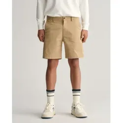 Gant für Jungen. 920038 Braune Chino-Shorts (16años= 176cm), Lässig, Baumwolle, Kinderbekleidung