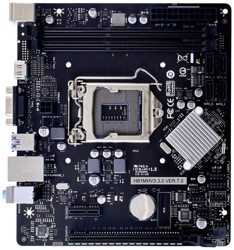 Biostar H81MHV3 3.0 H81 Mainboards & Zubehör Intel