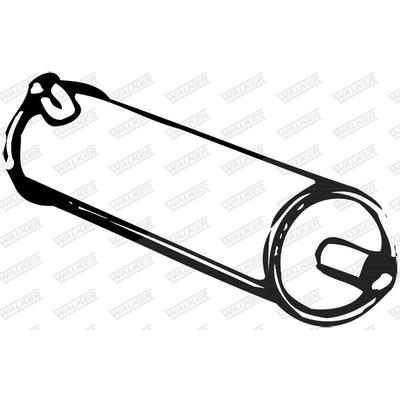 Walker Endschalldämpfer [Hersteller-Nr. 06625] für Volvo