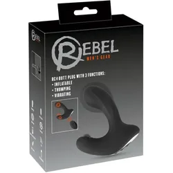 Rebel, Analtoy, RC Butt Plug with 3 func