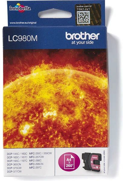 Brother LC-980M - Magenta - Cartouche d'encre Magenta