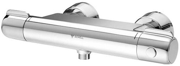 Schell Modus MD-T Duscharmatur 021850699 Aufputz,   Duschanschluss unten, ThermoProtect, Mischwasser, verchromt