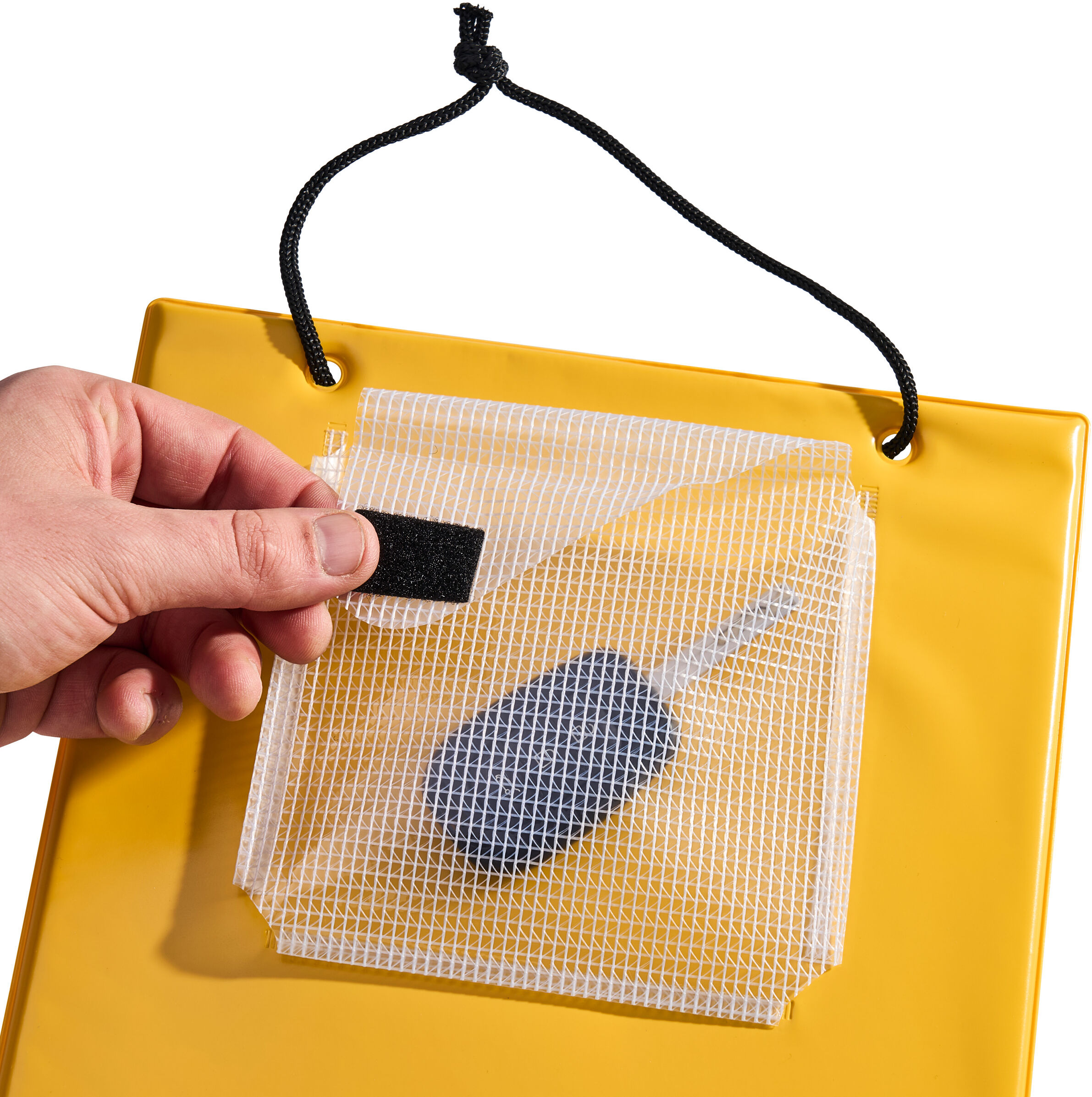 SPRINTIS Pochette réceptionnaire d’atelier PERFORMANCE avec pochette pour clés jaune, plastique, carton