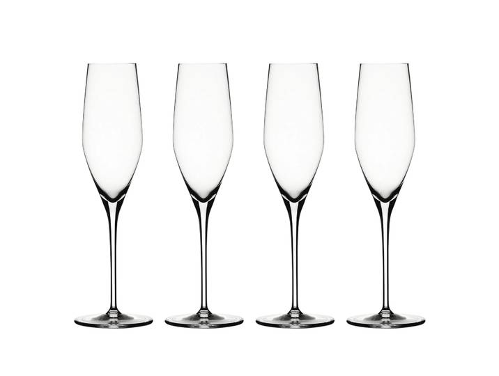 Spiegelau Coupe à champagne Authentis 19 cl lot de 4 transparent
