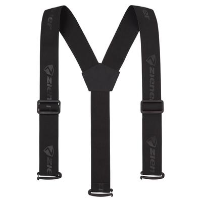 Hosenträger ZIENER "BRACES TEAMWEAR-Z braces", Damen, Gr. L, schwarz, Materialmix, Hosenträger