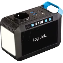 LOGILINK PPS0080 - Tragbare Powerstation, 80 W, 120 Wh