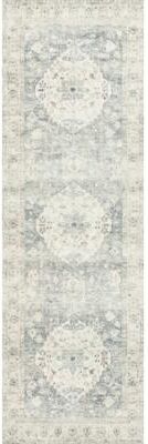 Alexander Home Juliet Ultra-soft Distressed Medallion Rug