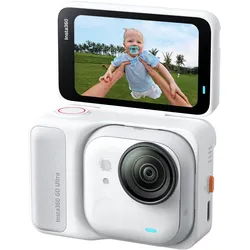 Insta360 Go Ultra Standard Bundle (60p, Bluetooth, WLAN), Action Cam, Weiss