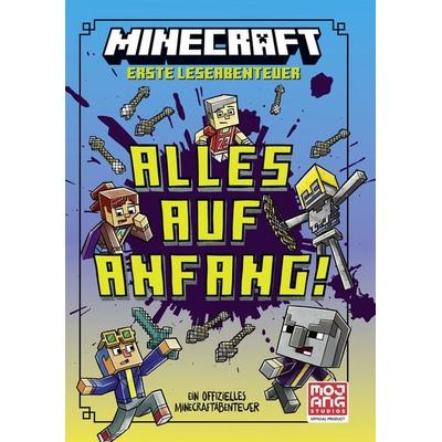 Minecraft Erste Leseabenteuer – Alles auf Anfang!, Gebundene Ausgabe von Caleb Zane Huett,Mojang AB, Schneiderbuch, 978-3-505-15278-8