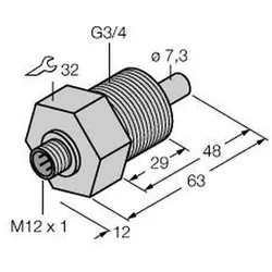 Turck Eintauchsensor FCS-GL3/4A4-NA-H1141
