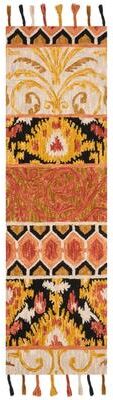 SAFAVIEH Handmade Suzani Eunice Boho Tribal Wool Rug