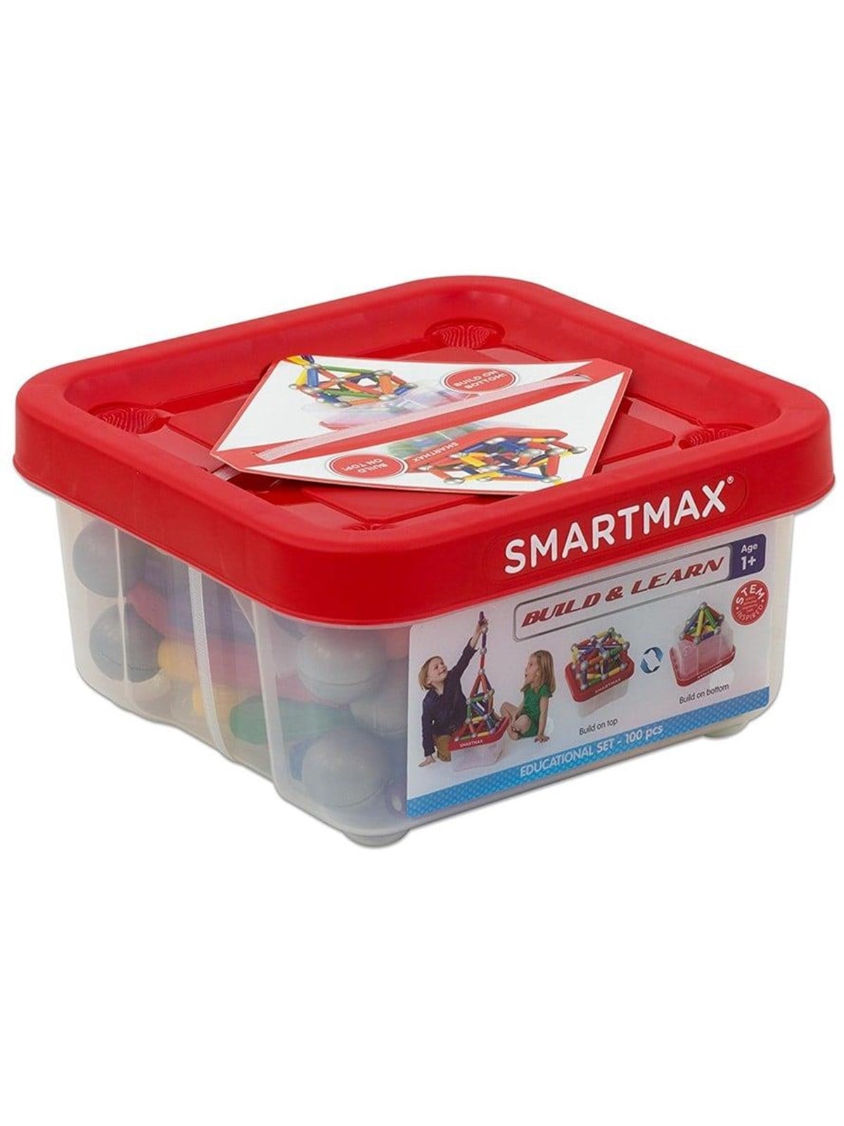 Smartmax Build and Learn Educational Set 100 pcs
