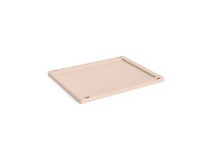 HAY Colour Crate lock plastic medium Powder