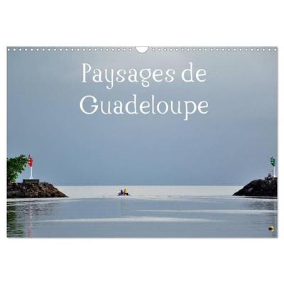 Paysages de Guadeloupe (Calendrier mural 2027 DIN A3 vertical), CALVENDO calendrier mensuel