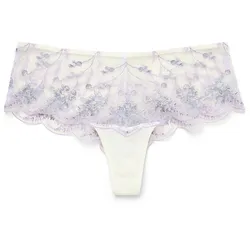 Tchibo - Panty mit Stickerei - Damen - Gr. M - creme