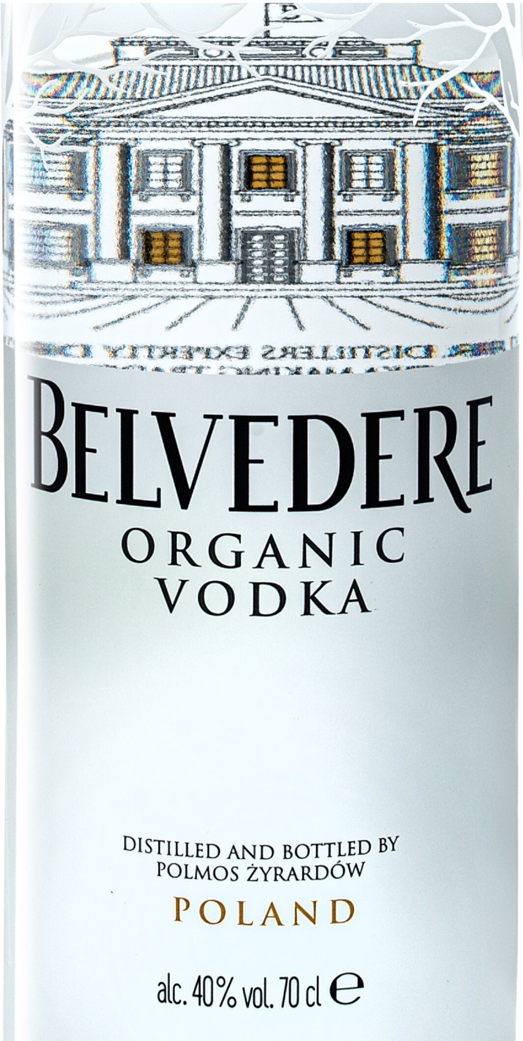 BELVEDERE Organic Vodka 40% Vol